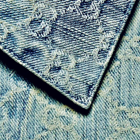 Auth GUCCI jacquard GG Jean jacket brand new with tags ID:678791XDBOK - Picture 6 of 12